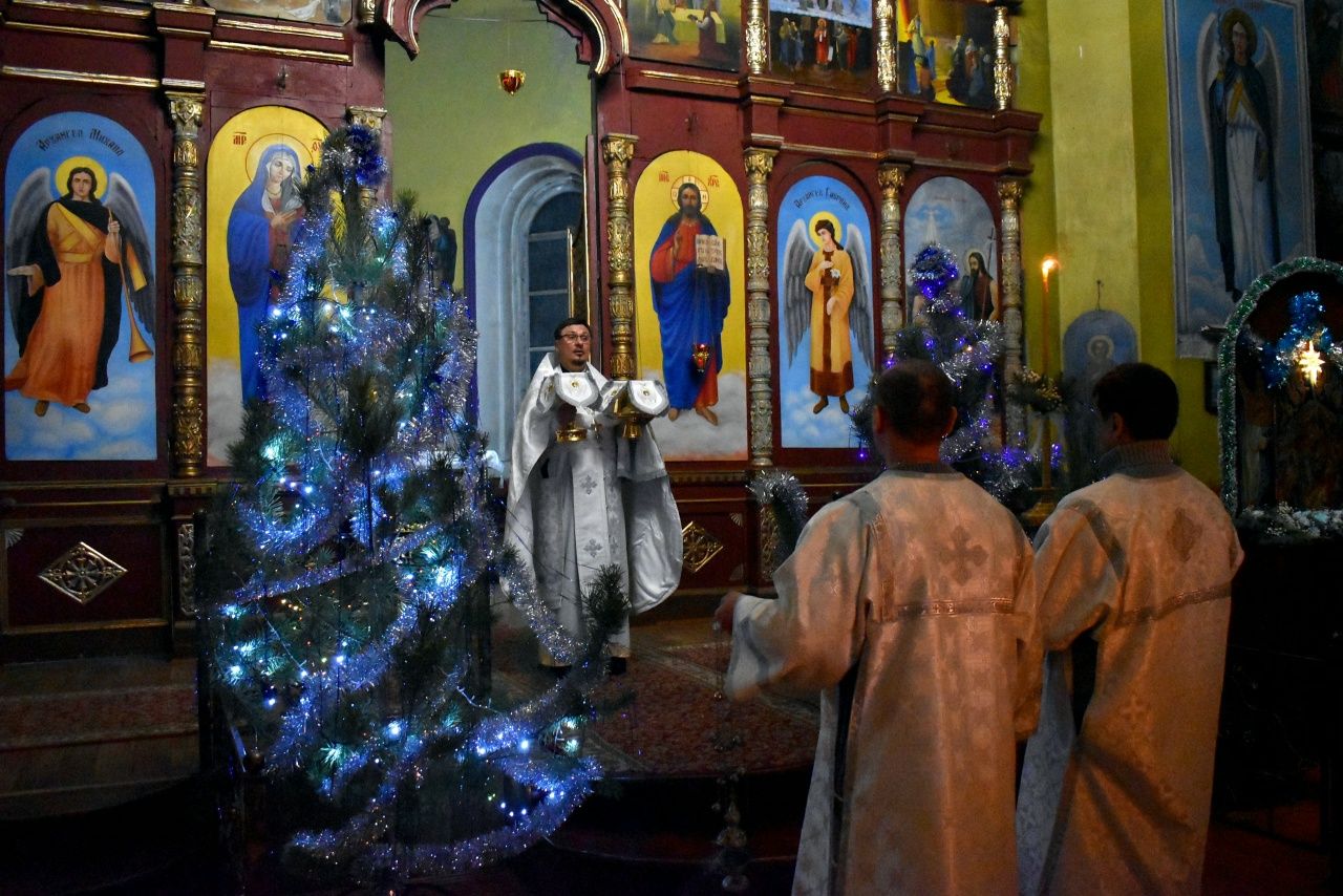 В праздник Рождества Господа Бога и Спаса нашего Иисуса Христа состоялась праздничная служба
