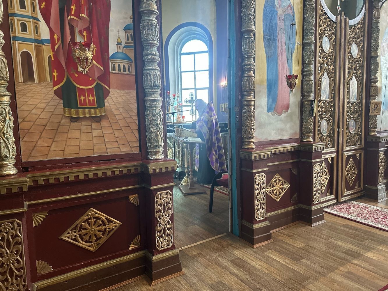 Неделю 5-ю Великого поста встретил храм Крещения Господня